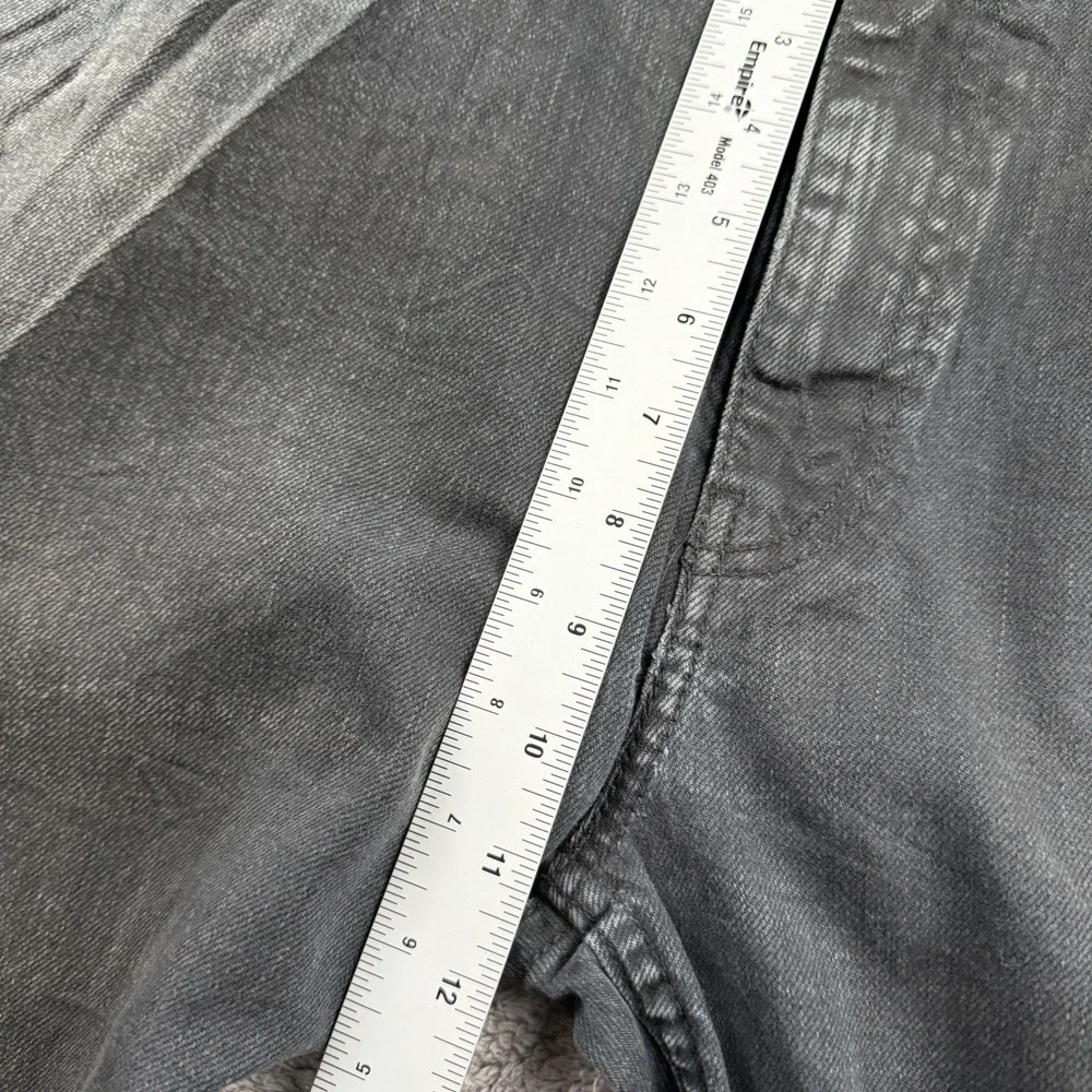Signature‎ Levis S37 Slim Jeans Mens 36x32 Faded Black Denim Mid Rise